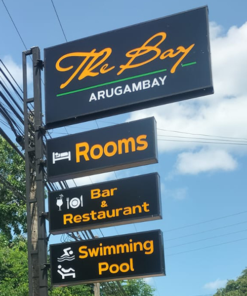 Signage and branding project 2