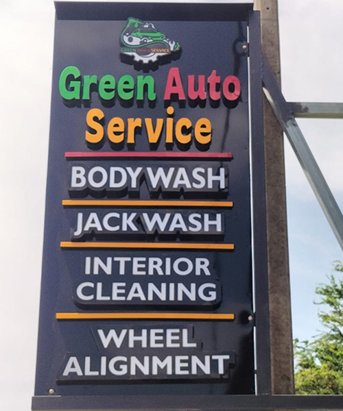 Signage and branding project 5